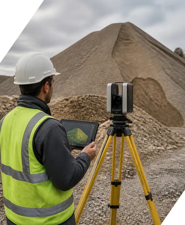 Лазерное 3D сканирование насыпей в Каменке от 15173 р. | ЭкспертизаРоссия